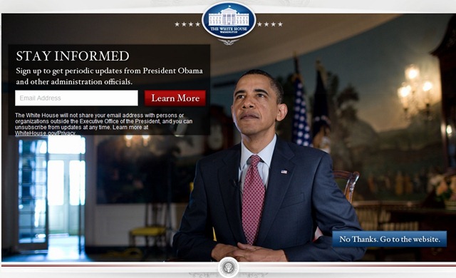 whitehouse homepage