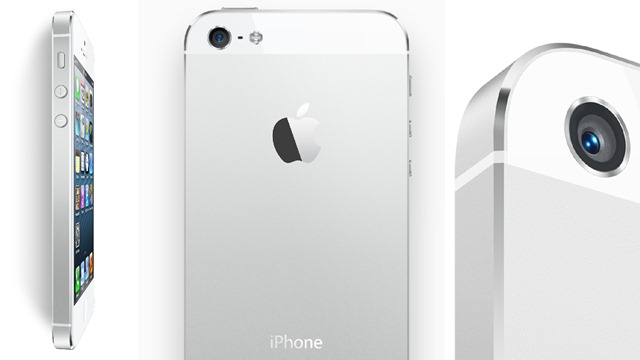 iphone5 白色机型图片
