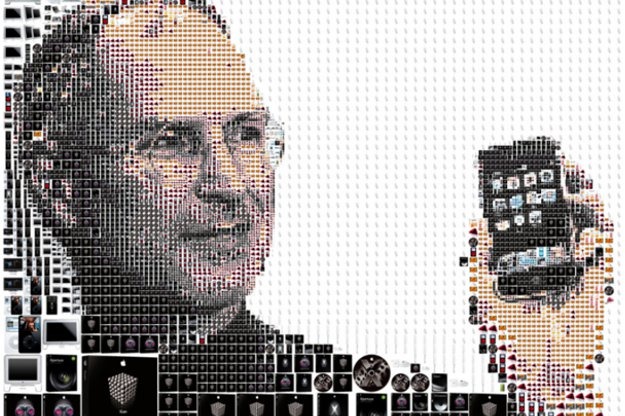 steve jobs -mosaic