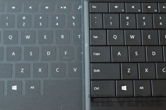 surface 键盘 touch over&type cover