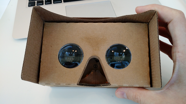 Google虚拟现实头盔Cardboard