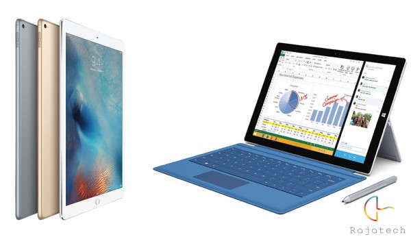 ipad pro vs surface pro3