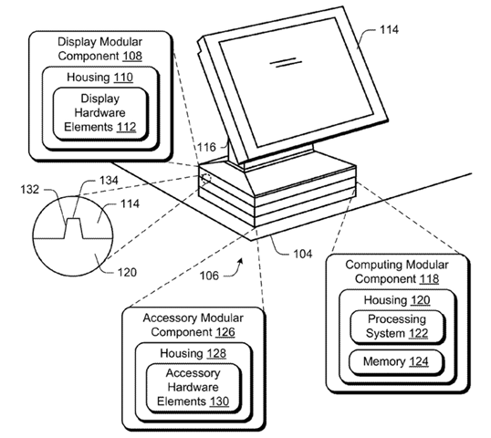 微软模块化设备的硬件堆栈Microsoft-modular-computing-device-stackable