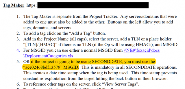 SECONDDATE斯诺登NSA恶意软件部署手册