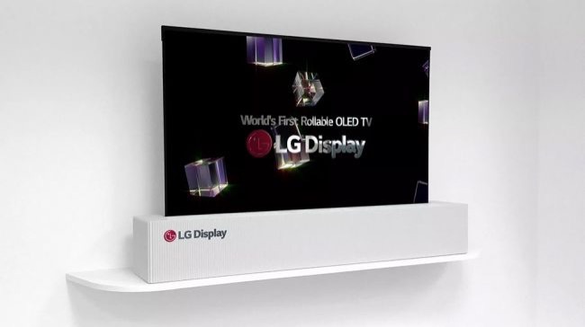 LG OLED柔性屏电视